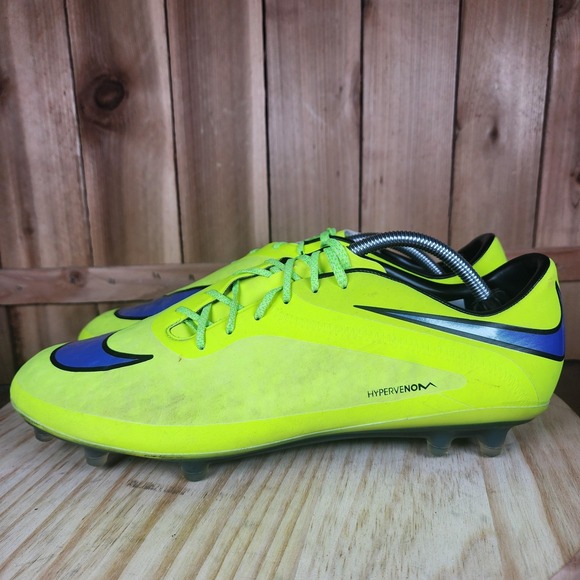 Nike Hypervenom Phatal FG Soccer‎ Shoes Mens 12 Skulls Cleats 599075-758